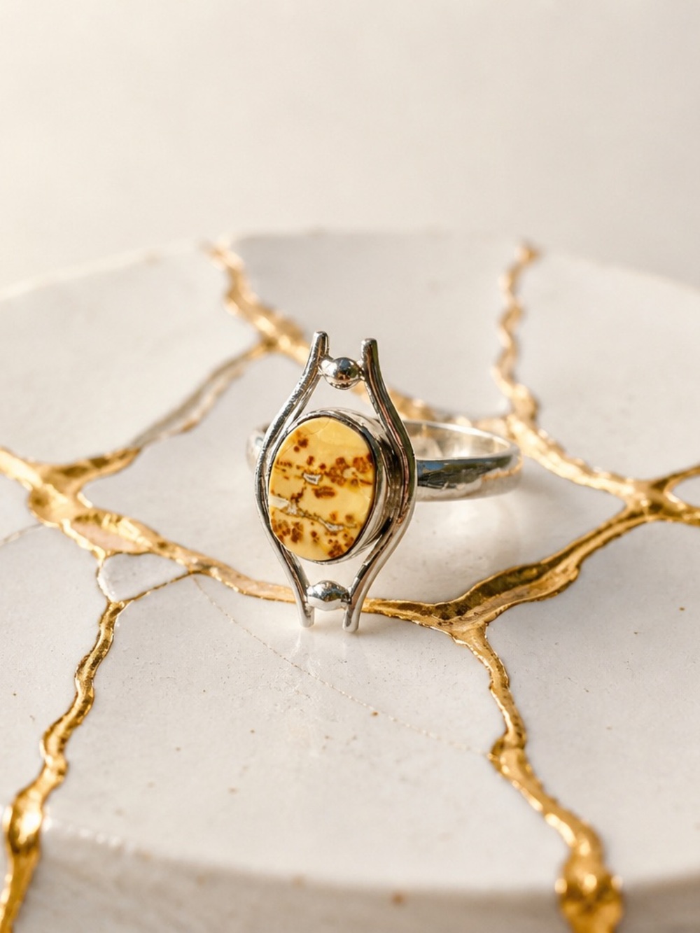 Maligano Jasper Ring - Picture 2 of 15